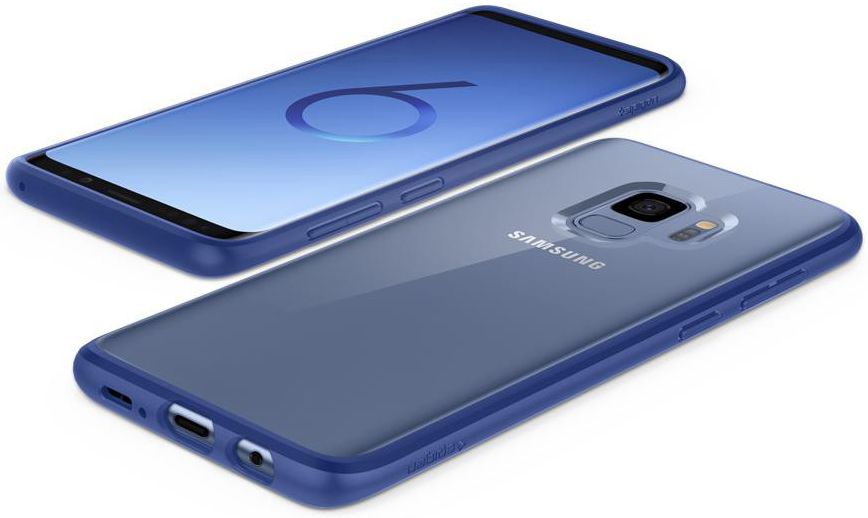 Spigen Ultra Hybrid Case Samsung Galaxy S9 Coral Blue afbeelding 4