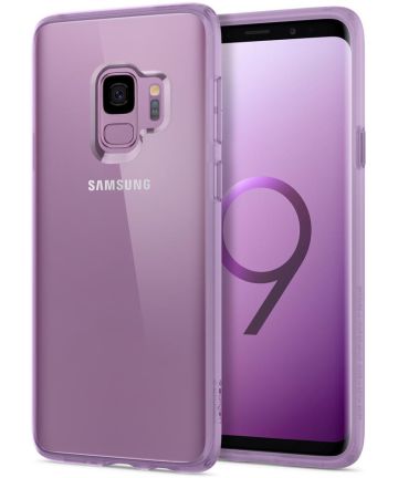 Spigen Ultra Hybrid Case Samsung Galaxy S9 Lilac Purple Hoesjes