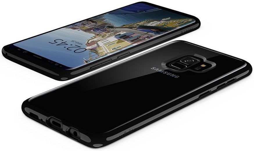 Spigen Ultra Hybrid Hoesje Samsung Galaxy S9 Midnight Black afbeelding 5