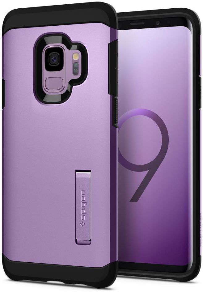 Spigen Tough Armor Case Samsung Galaxy S9 Lilac Purple afbeelding 1