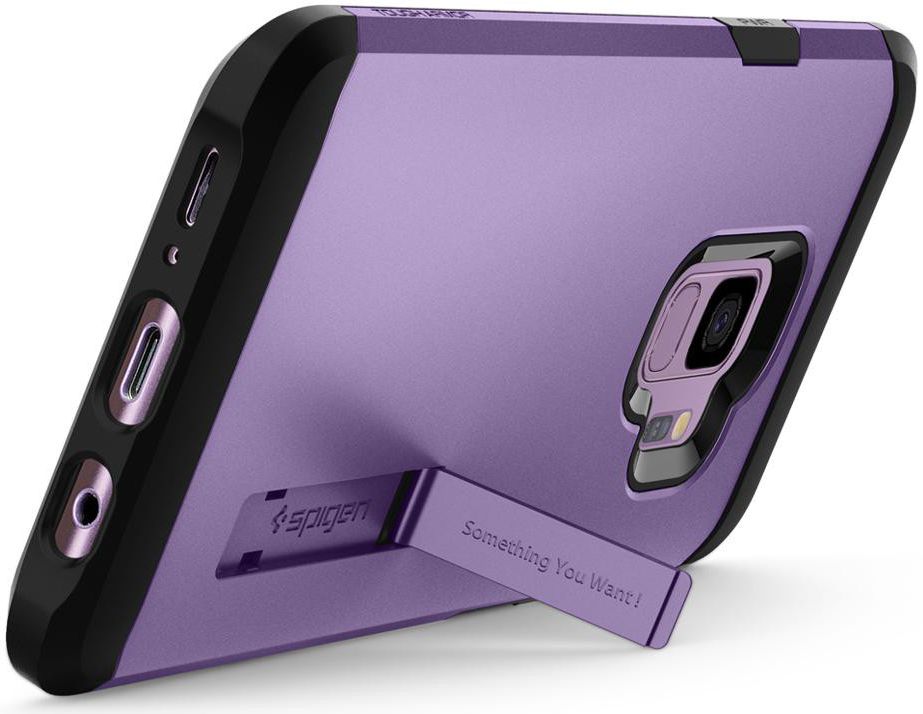 Spigen Tough Armor Case Samsung Galaxy S9 Lilac Purple afbeelding 4