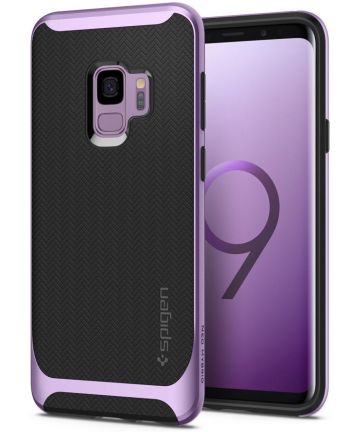 Spigen Neo Hybrid Hoesje Galaxy S9 Lilac Purple Hoesjes