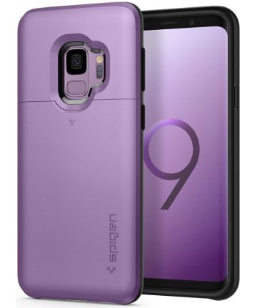 Spigen Slim Armor Hoesje Galaxy S9 Lilac Purple Hoesjes