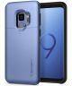 Spigen Slim Armor Hoesje Galaxy S9 Coral Blue