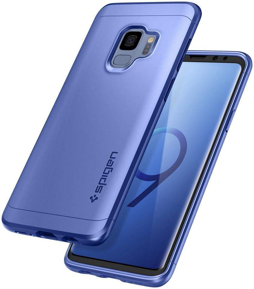 Spigen Thin Fit 360 Case Samsung Galaxy S9 Coral Blue afbeelding 4