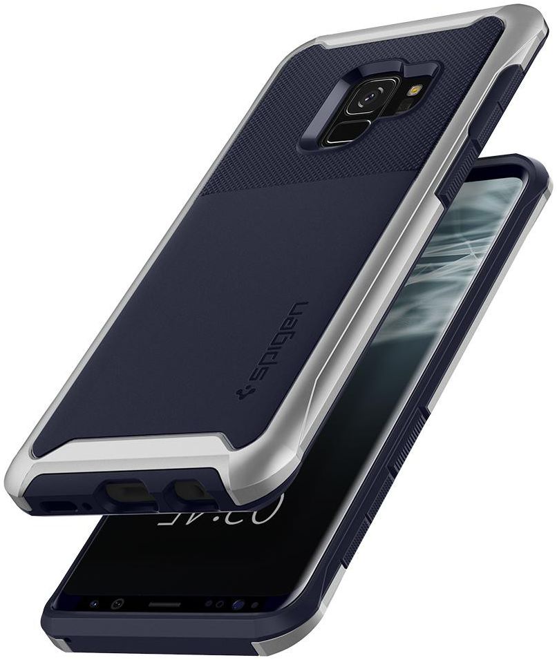Spigen Neo Hybrid Urban Hoesje Galaxy S9 Arctic Silver afbeelding 2