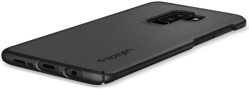 Spigen Thin Fit Case Samsung Galaxy S9 Plus Graphite Gray afbeelding 5