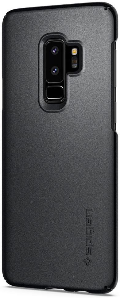 Spigen Thin Fit Case Samsung Galaxy S9 Plus Graphite Gray afbeelding 6