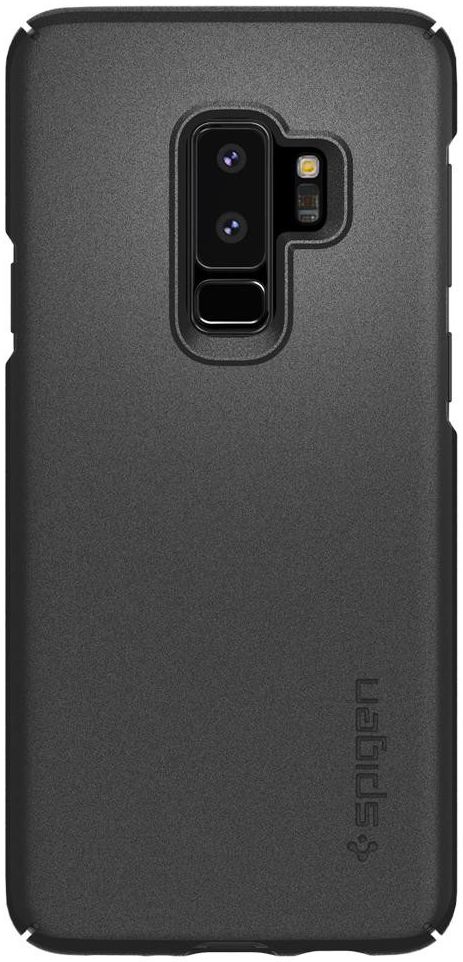 Spigen Thin Fit Case Samsung Galaxy S9 Plus Graphite Gray afbeelding 7