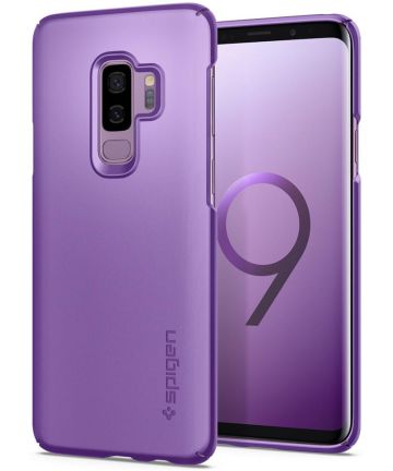 Spigen Thin Fit Case Samsung Galaxy S9 Plus Lilac Purple Hoesjes