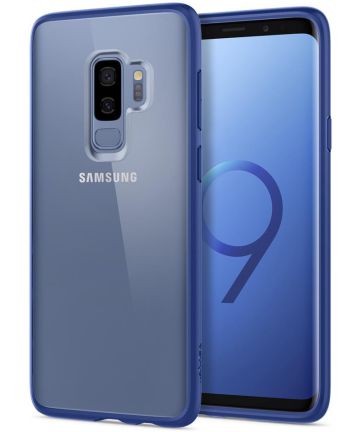 Spigen Ultra Hybrid Case Samsung Galaxy S9 Plus Coral Blue Hoesjes