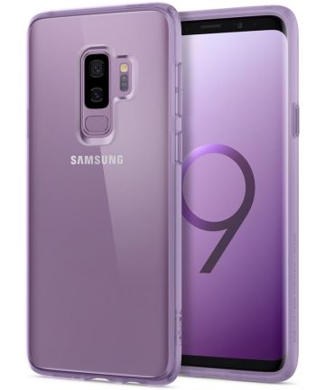 Spigen Ultra Hybrid Case Samsung Galaxy S9 Plus Lilac Purple Hoesjes