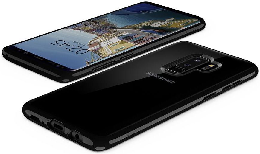 Spigen Ultra Hybrid Case Samsung Galaxy S9 Plus Midnight Black afbeelding 4