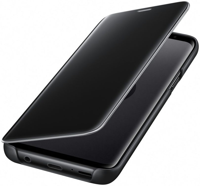 Samsung Galaxy S9 Clear View Stand Cover Zwart afbeelding 3