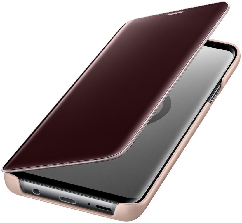 Samsung Galaxy S9 Plus Clear View Stand Cover Goud afbeelding 3