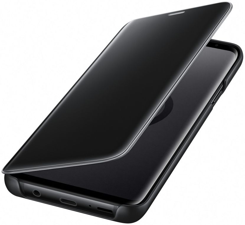 Samsung Galaxy S9 Plus Clear View Stand Cover Zwart afbeelding 3