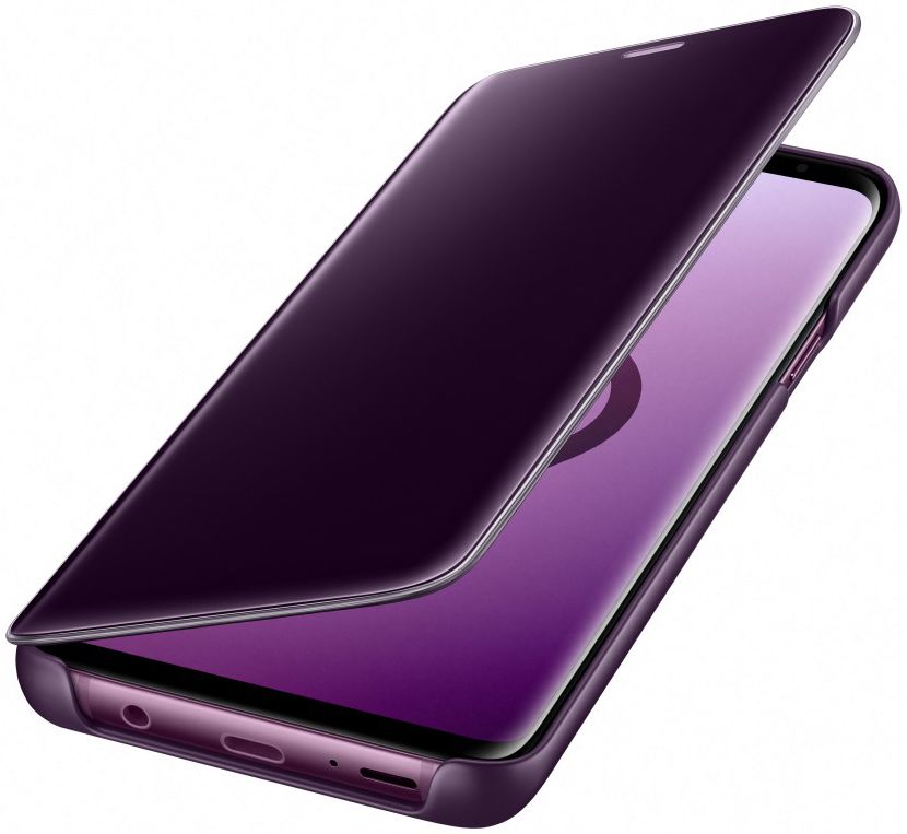 Samsung Galaxy S9 Plus Clear View Stand Cover Paars afbeelding 3