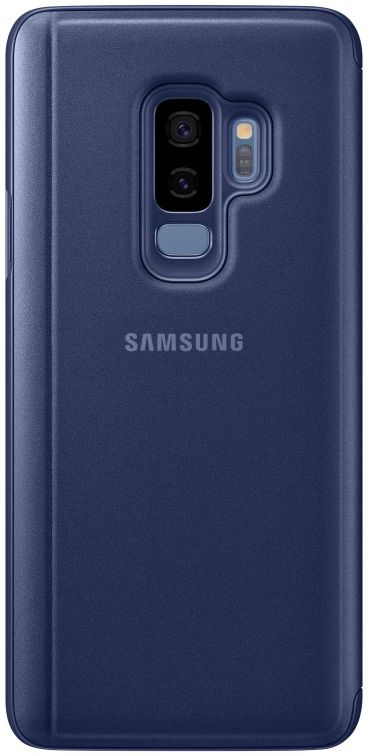 Samsung Galaxy S9 Plus Clear View Stand Cover Blauw afbeelding 5