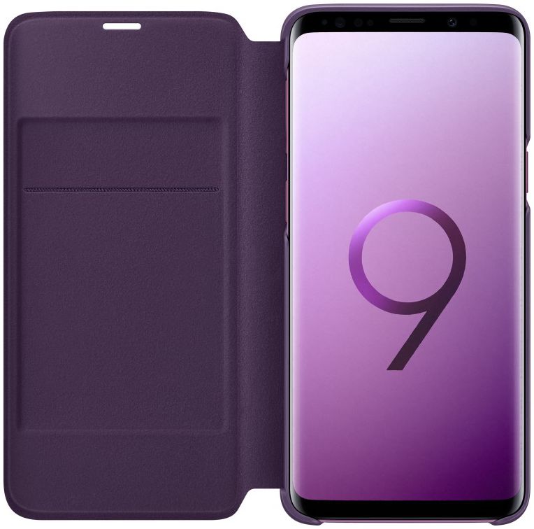 Samsung Galaxy S9 LED View Cover Paars afbeelding 2