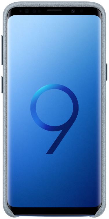 Samsung Galaxy S9 Alcantara Cover Mint afbeelding 2