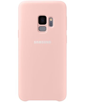 Samsung Galaxy S9 Silicone Cover Roze Hoesjes