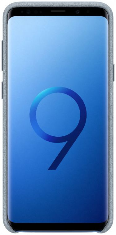 Samsung Galaxy S9 Plus Alcantara Cover Mint afbeelding 2