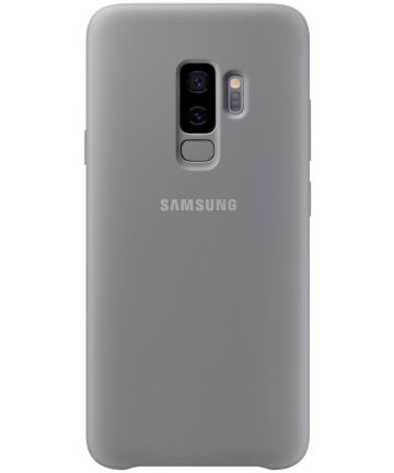 Samsung Galaxy S9 Plus Silicone Cover Grijs Hoesjes