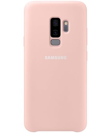 Samsung Galaxy S9 Plus Silicone Cover Roze Hoesjes