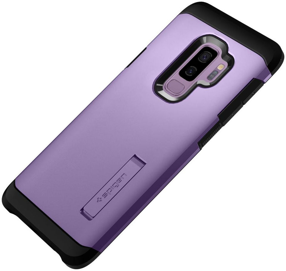 Spigen Tough Armor Hoesje Samsung Galaxy S9 Plus Lilac Purple afbeelding 8