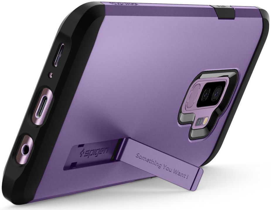 Spigen Tough Armor Hoesje Samsung Galaxy S9 Plus Lilac Purple afbeelding 9