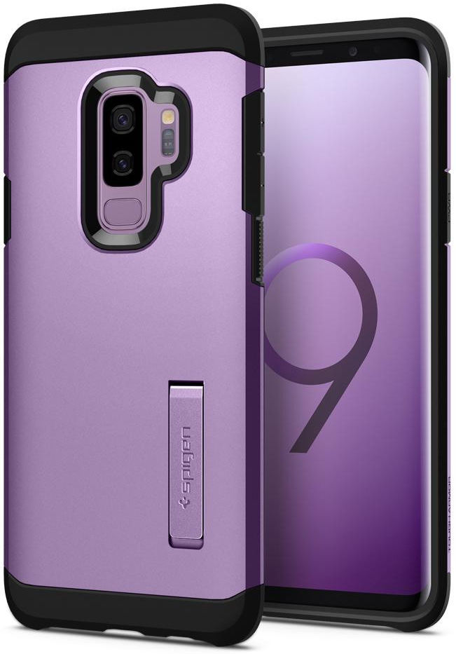 Spigen Tough Armor Hoesje Samsung Galaxy S9 Plus Lilac Purple afbeelding 1