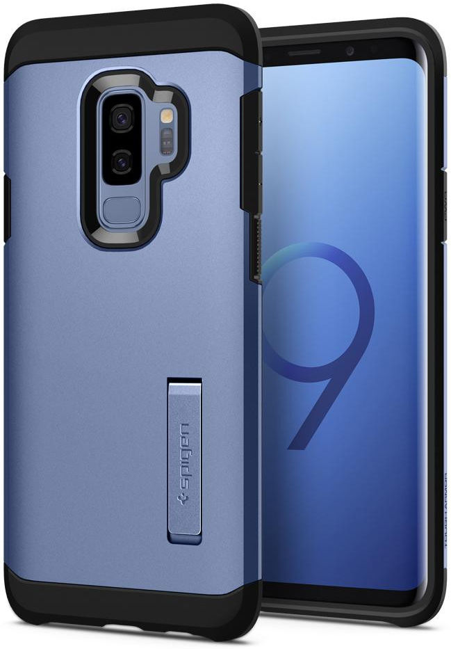 Spigen Tough Armor Hoesje Samsung Galaxy S9 Plus Coral Blue afbeelding 1