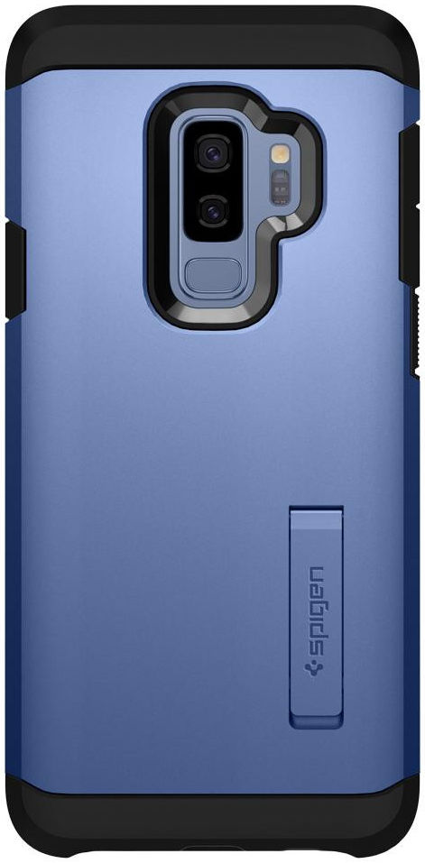 Spigen Tough Armor Hoesje Samsung Galaxy S9 Plus Coral Blue afbeelding 3