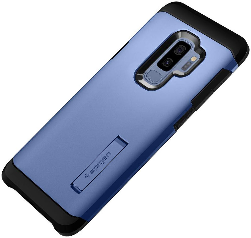 Spigen Tough Armor Hoesje Samsung Galaxy S9 Plus Coral Blue afbeelding 6