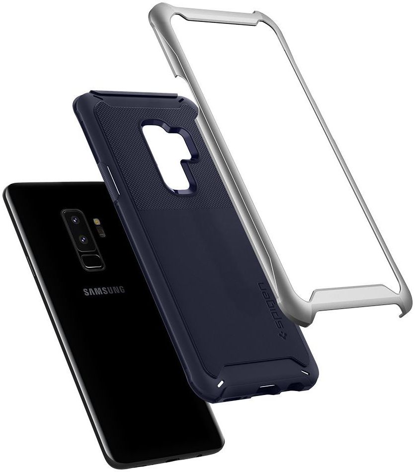 Spigen Neo Hybrid Urban Hoesje Galaxy S9 Plus Arctic Silver afbeelding 3