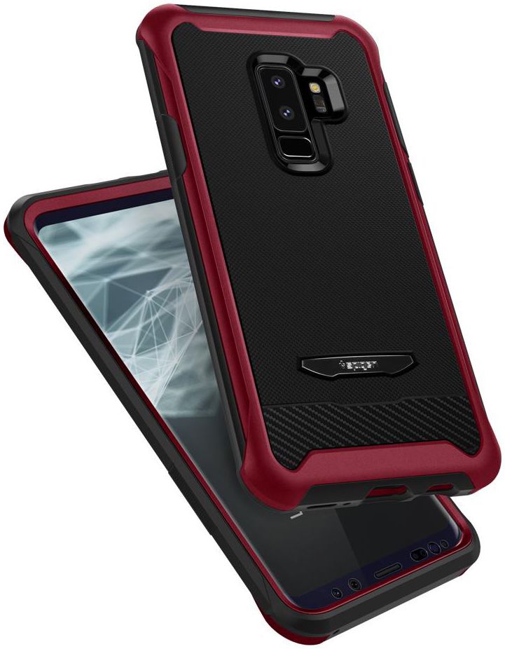 Spigen Reventon Hoesje Samsung Galaxy S9 Plus Metallic Red afbeelding 2