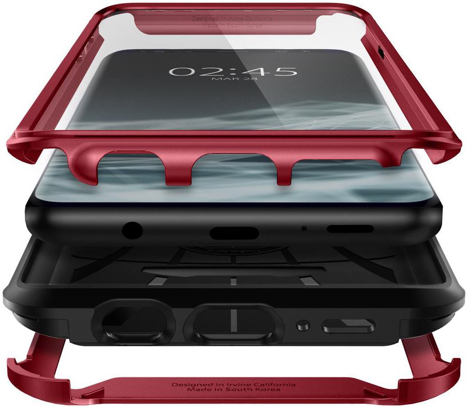 Spigen Reventon Hoesje Samsung Galaxy S9 Plus Metallic Red afbeelding 4