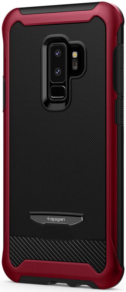 Spigen Reventon Hoesje Samsung Galaxy S9 Plus Metallic Red afbeelding 5