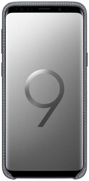 Origineel Samsung Galaxy S9 Hoesje Hyperknit Back Cover Grijs afbeelding 2