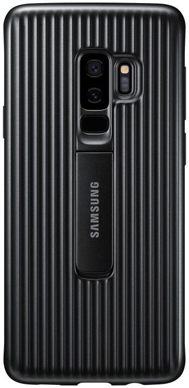 Samsung Galaxy S9 Plus Protective Stand Cover Zwart afbeelding 1