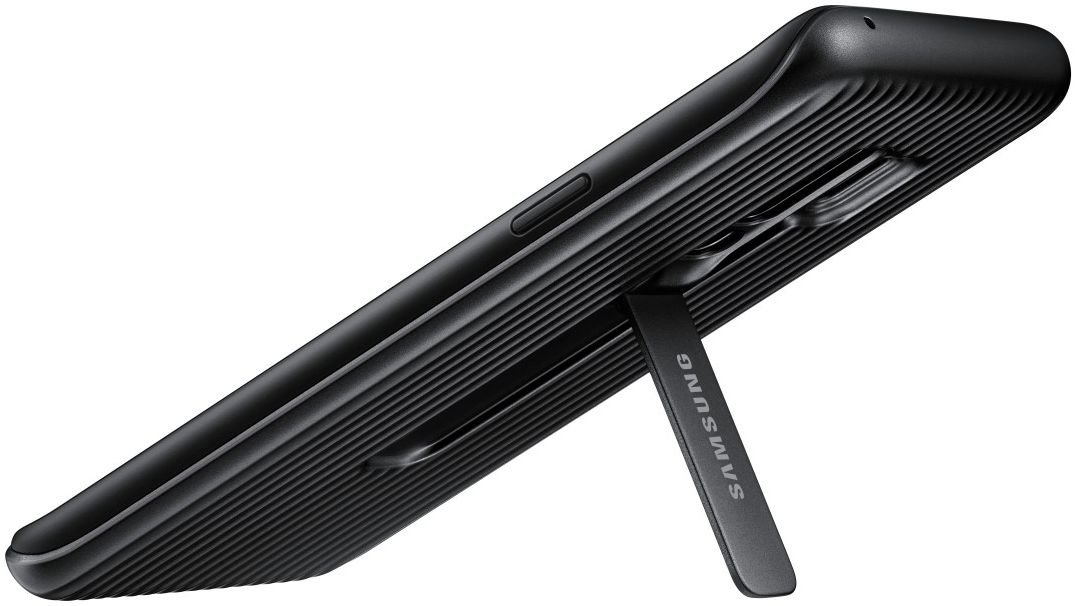 Samsung Galaxy S9 Plus Protective Stand Cover Zwart afbeelding 3