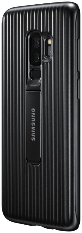 Samsung Galaxy S9 Plus Protective Stand Cover Zwart afbeelding 5