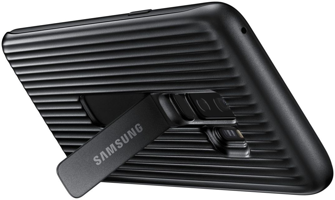 Samsung Galaxy S9 Plus Protective Stand Cover Zwart afbeelding 7