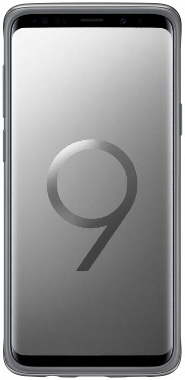 Samsung Galaxy S9 Plus Protective Stand Cover Zilver afbeelding 3