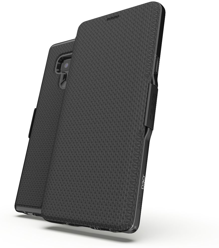 Gear4 D30 Oxford Samsung Galaxy S9 Flip Hoesje Zwart afbeelding 11