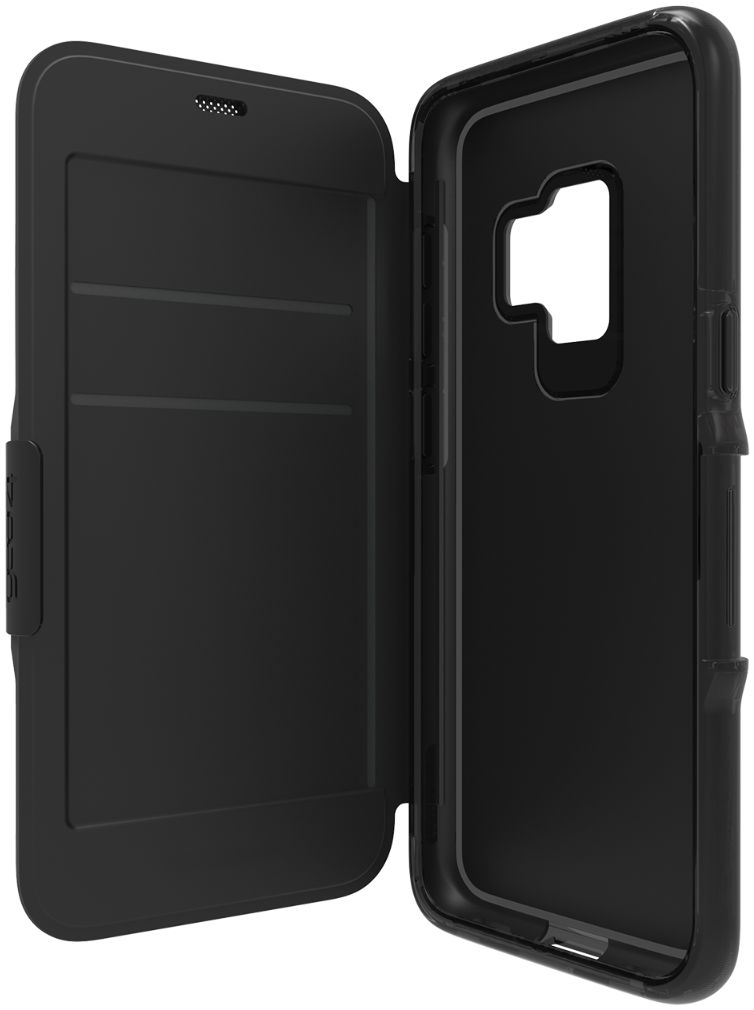 Gear4 D30 Oxford Samsung Galaxy S9 Flip Hoesje Zwart afbeelding 2
