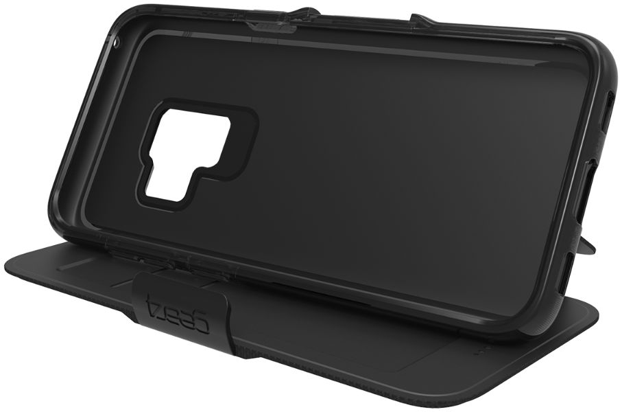 Gear4 D30 Oxford Samsung Galaxy S9 Flip Hoesje Zwart afbeelding 4