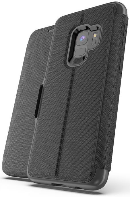 Gear4 D30 Oxford Samsung Galaxy S9 Plus Flip Hoesje Zwart afbeelding 5