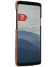 Rosso Select Samsung Galaxy S9 Plus Hoesje Echt Leer Back Cover Bruin