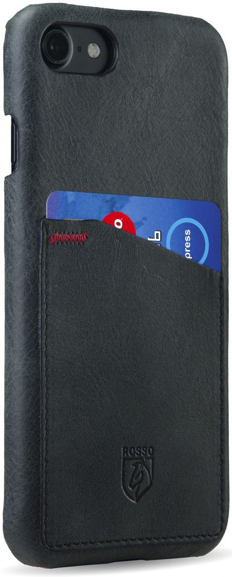 Rosso Select OnePlus 5T Hoesje Echt Leer Back Cover Zwart afbeelding 9